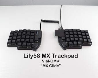 すぐに使える Lily58 Pro 分割キーボード、組み立て済み MX キー