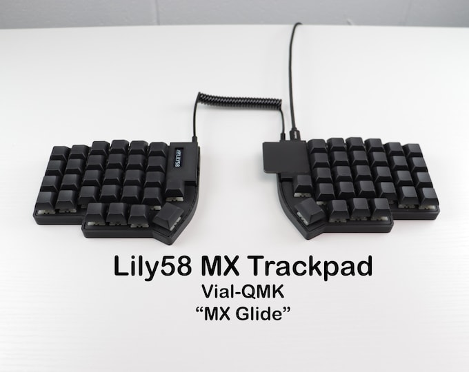 Lily58 MX with Trackpad Low Profile Split Keyboard