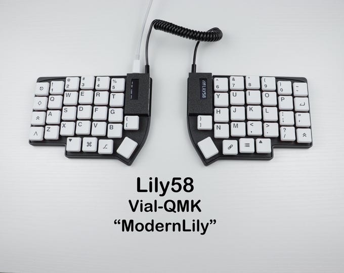 Lily58 Low Profile Split Keyboard