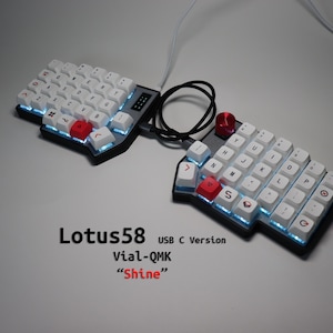 Lotus58 Split Mechanical Keyboard