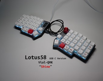 Lotus58 Split Mechanical Keyboard