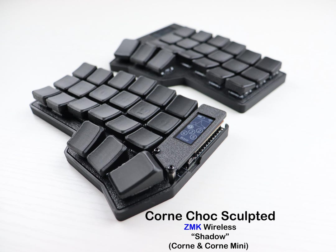 Corne Choc Wireless Split Keyboard - Etsy Corne Choc Wireless Split Keyboard - Etsy