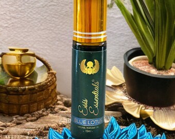 エジプシャン ブルー ロータス 天然香料 ロールオン 本物の香り