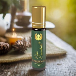 EGYPTIAN MUSK GHAZAL Oil, Natural Perfume Oil, Roll on Authentic Fragrance Perfume Oil, 10ml Egypt Essential Oil Arabian Perfume, Esis