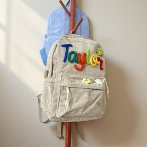 Sac à dos personnalisé avec nom, cartable, sac à dos personnalisé pour tout-petit, rentrée scolaire, sac à dos pour enfants, sac à dos pour enfants, cadeau d'anniversaire, cadeaux pour enfants
