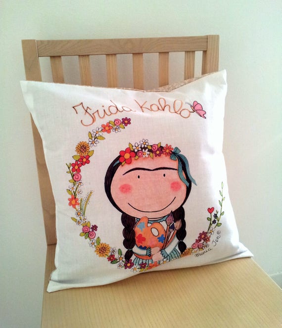 Cuscino Arredo Frida Kahlo Etsy