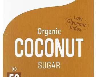 Organic Coconut Sugar Packets 50ct