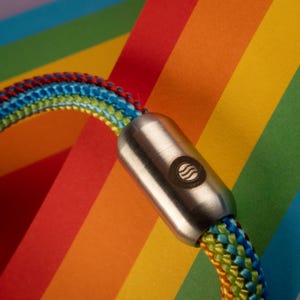 Regnbågsarmband, färgglatt HBTQ-vänskapsarmband, Pride-smycken, present till flickvän/pojkvän, queer-present från CSD