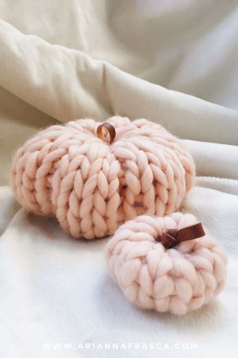 PUMPKIN KNITTING PATTERN Home Decor The Pumpkin Collection x2 image 2