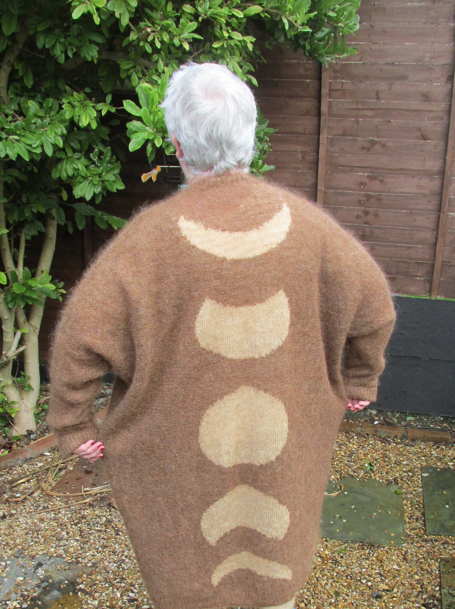 Knitting Pattern Moon Cardigan S M L XL XXL 3XL 4XL Etsy