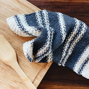 DISHTOWEL KNITTING PATTERN ⨯ Knitted Dishtowel ⨯ Knit Dishtowel ⨯ Classic Dishtowel ⨯ Kitchen Decor ⨯ Home Decor