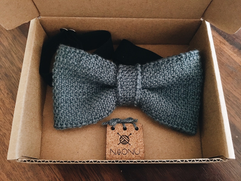 BOW KNITTING PATTERN Knitted Bow tie Simple Pattern for Boys Bow Tie Easy Knitting Pattern for Men Bow tie Bow tie image 3