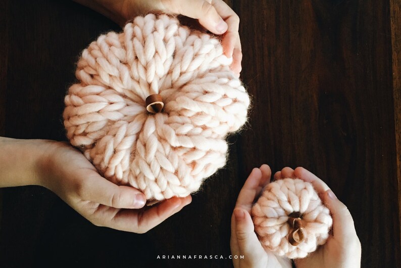 PUMPKIN KNITTING PATTERN Home Decor The Pumpkin Collection x2 image 6