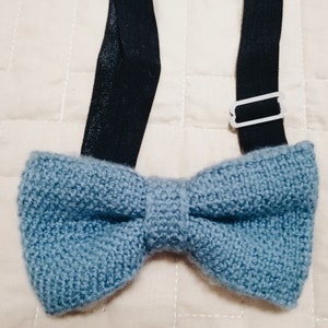 BOW KNITTING PATTERN Knitted Bow tie Simple Pattern for Boys Bow Tie Easy Knitting Pattern for Men Bow tie Bow tie image 5