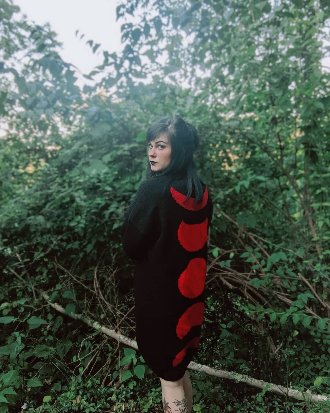 Knitting Pattern Moon Cardigan S M L XL XXL 3XL 4XL Etsy