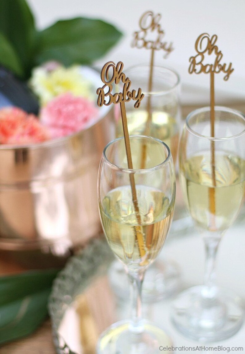 Oh Baby Drink Stirrers Baby Shower Set Of 6 Laser Cut Etsy Oh Baby Drink Stirrers Baby Shower Set Of 6 Laser Cut Etsy