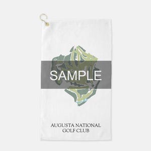 Golf Course Towels, golf accessory, custom gift for dad, personalized gift, engagement, wedding, anniversary gift for him, gift for her