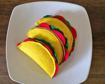 Felt Taco Catnip Toy