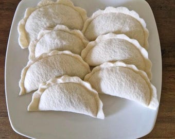Felt Pierogi Catnip Toy | Dumpling Toy