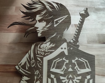 Link engraving, Legend of Zelda