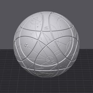 File Stl di stampa 3D della mappa stellare di Ahsoka