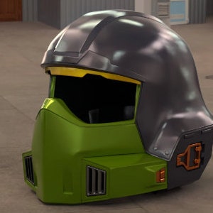 Helldivers 2 B-01 Wearable Helmet 3D Print File