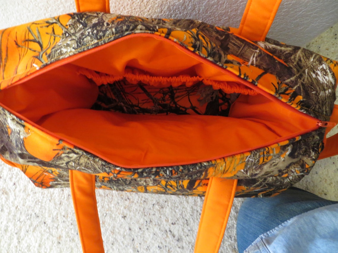 True Timber Orange Camo Diaper Bag W/change Pad by EMIJANE - Etsy