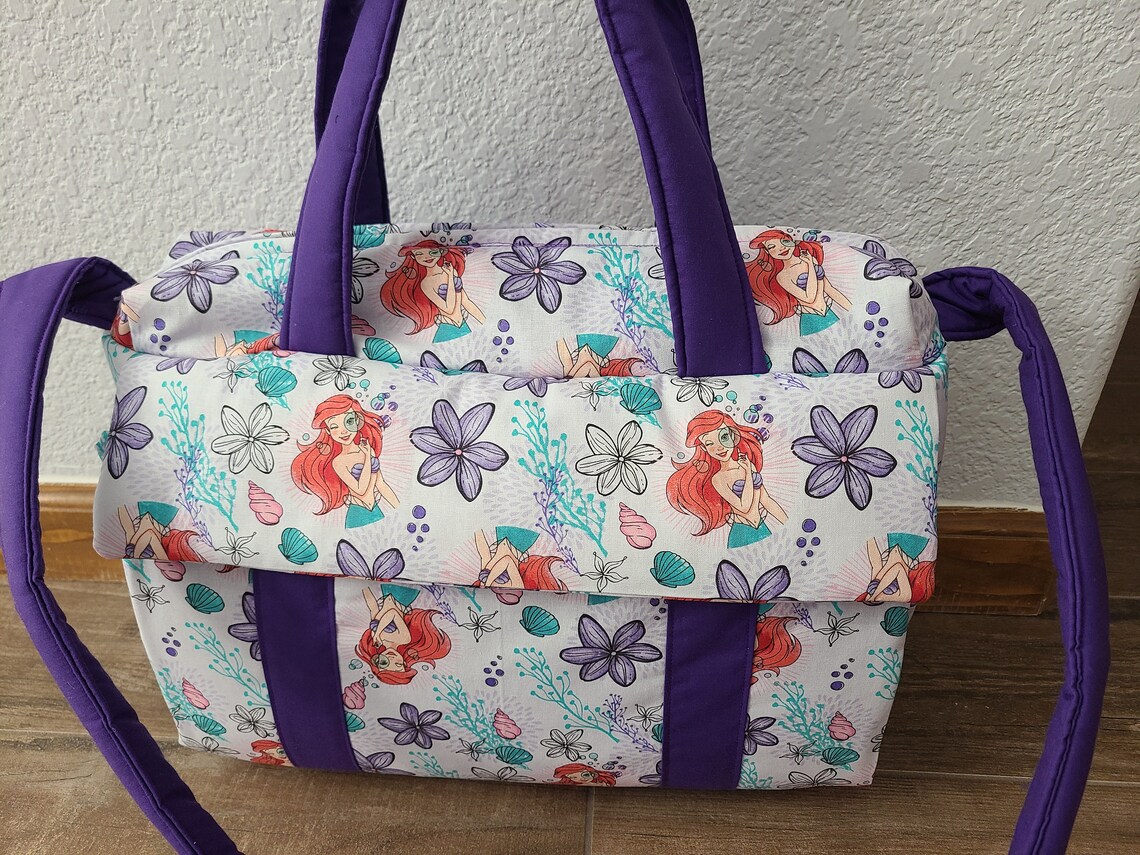 little mermaid diaper bag