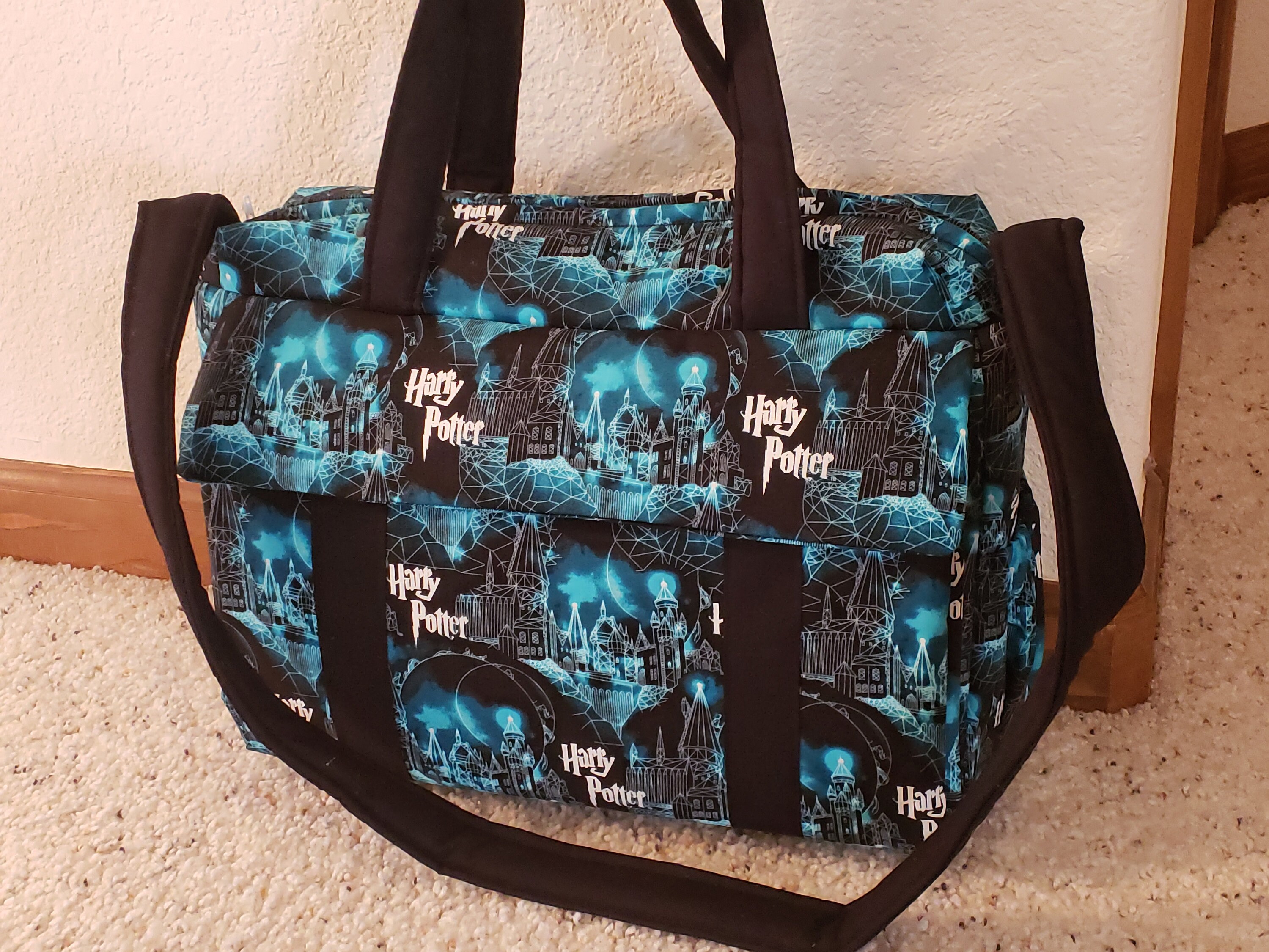 Harry Potter Diaper Bag with changing pad by EMIJANE Etsy