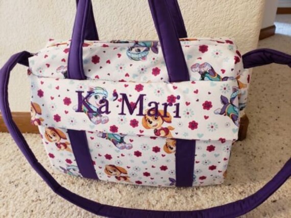 paw patrol diaper bag