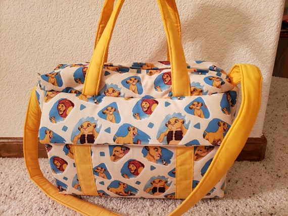 lion diaper bag