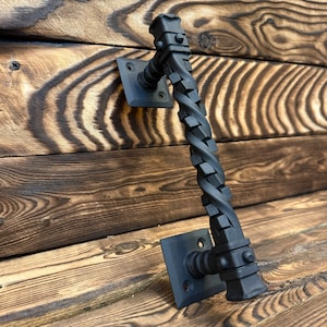 Door hardware, Barn door handle, handmade gifts, Wrought iron door handle, Medieval Iron Cabinet Knob, Door handle pull,  Door decor,