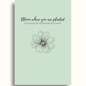Digital Gratitude Journal for Self Growth | Guided Mindfulness & Reflection Book