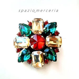 Spilla di compleanno con strass spilla di