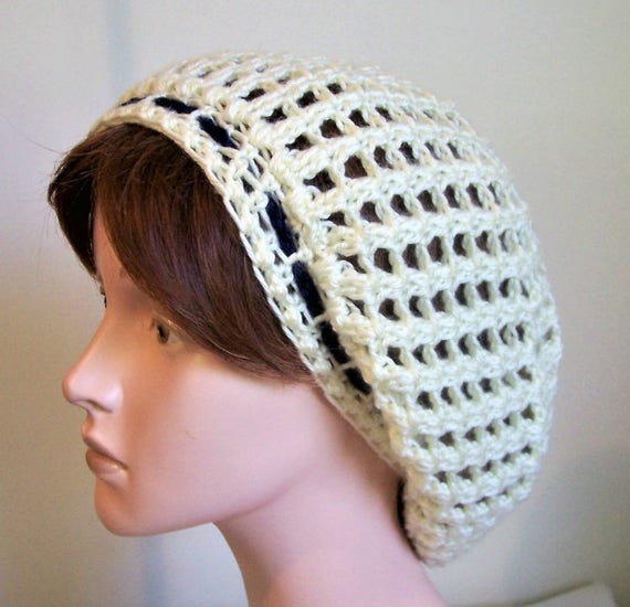 ladies cream beanie hat