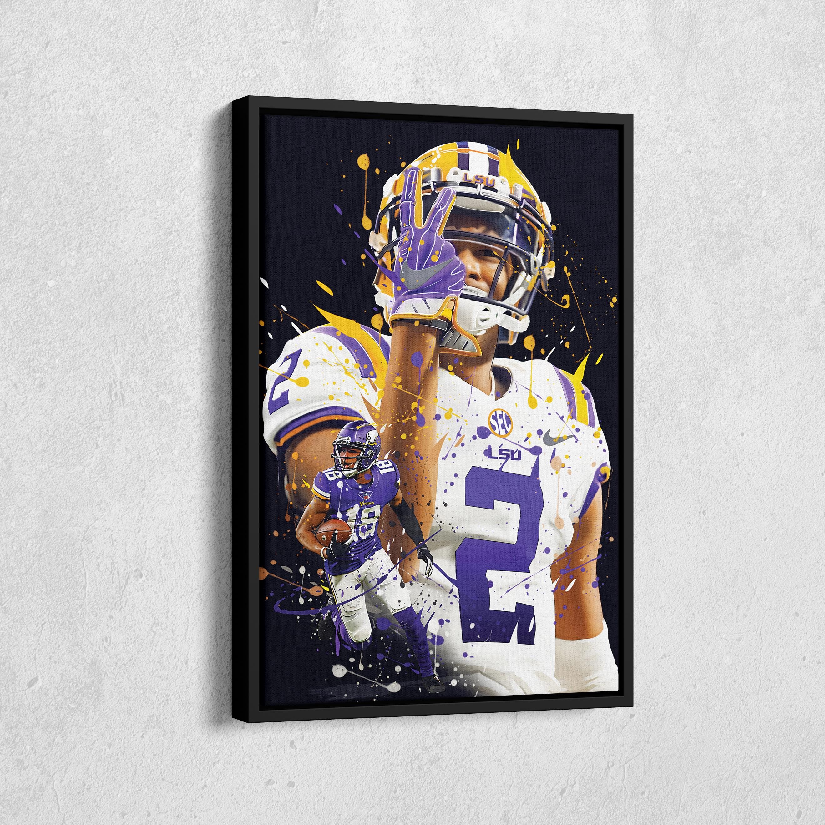 Art Lsu Nike Football Youth Nike Guaranteed Justin Jefferson - Main Image