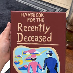 Handbook for the Recently Deceased painting