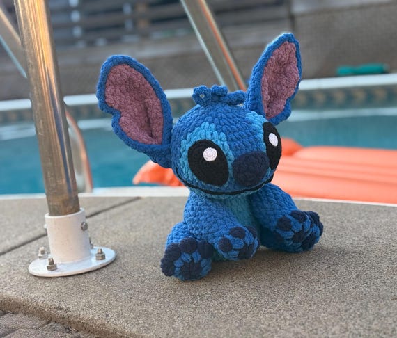 Crochet Pattern (PDF file): Amigurumi Stitch Plushie | Lilo and Stitch Inspired Alien Toy