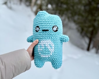 Crochet Pattern (PDF file): Mist Sprite Plushie (beginner friendly, little sew)