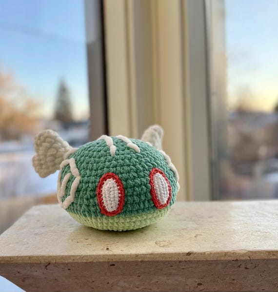 Crochet Pattern (PDF File): Genshin Impact Large Anemo Slime