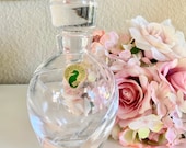 Waterford Crystal Perfume Bottle with Stopper Siren Pattern Wedding Bridal Shower Mother 39 s Day Signed TYCAALAK