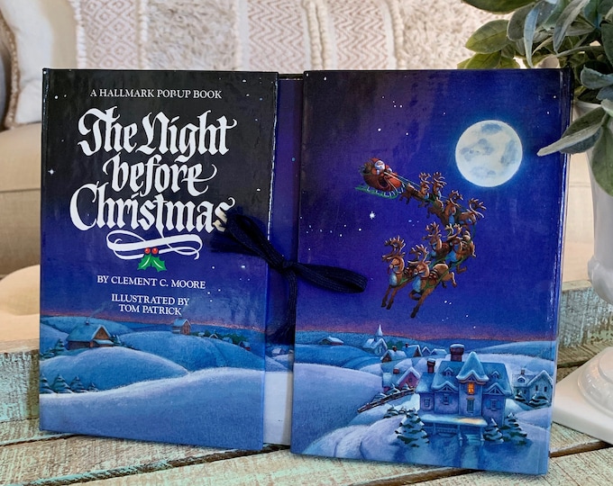 Hallmark the Night Before Christmas Pop up Book Clement C.