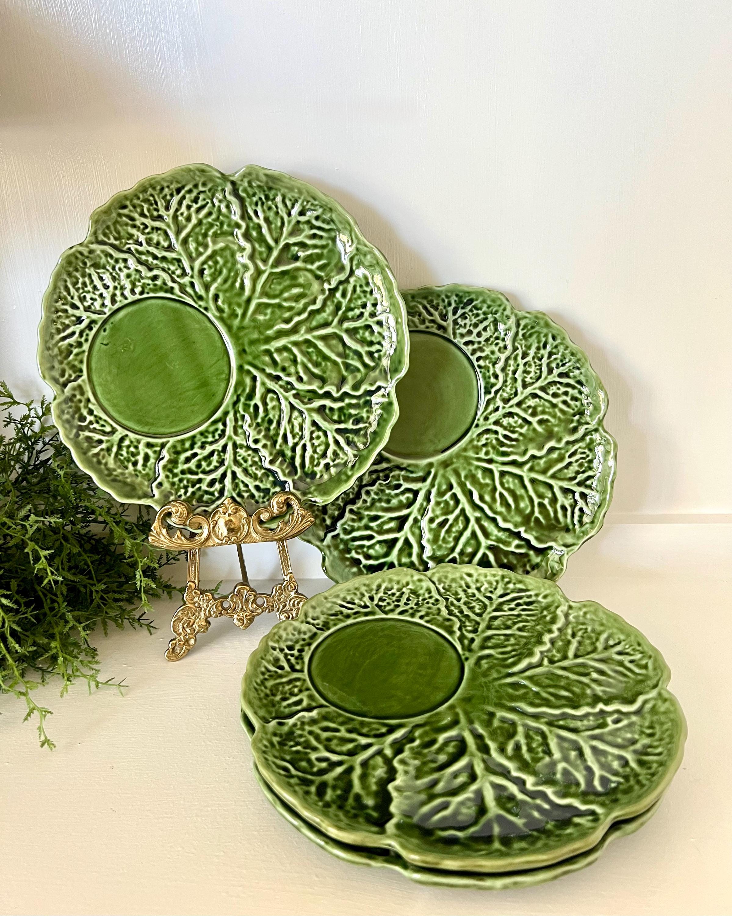 MCM Holt Howard / St Pierre & Patterson Green Cabbage Plates