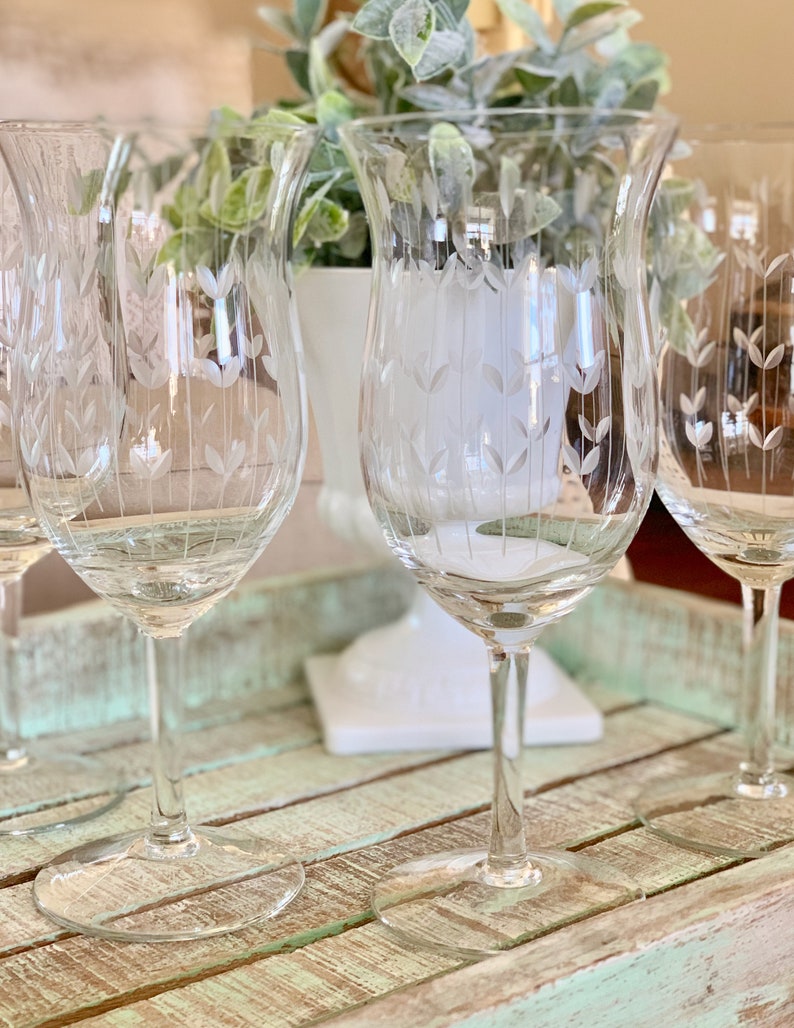 Crystal Daiquiri Glasses Juice Glasses or Water Goblets Set of Etsy