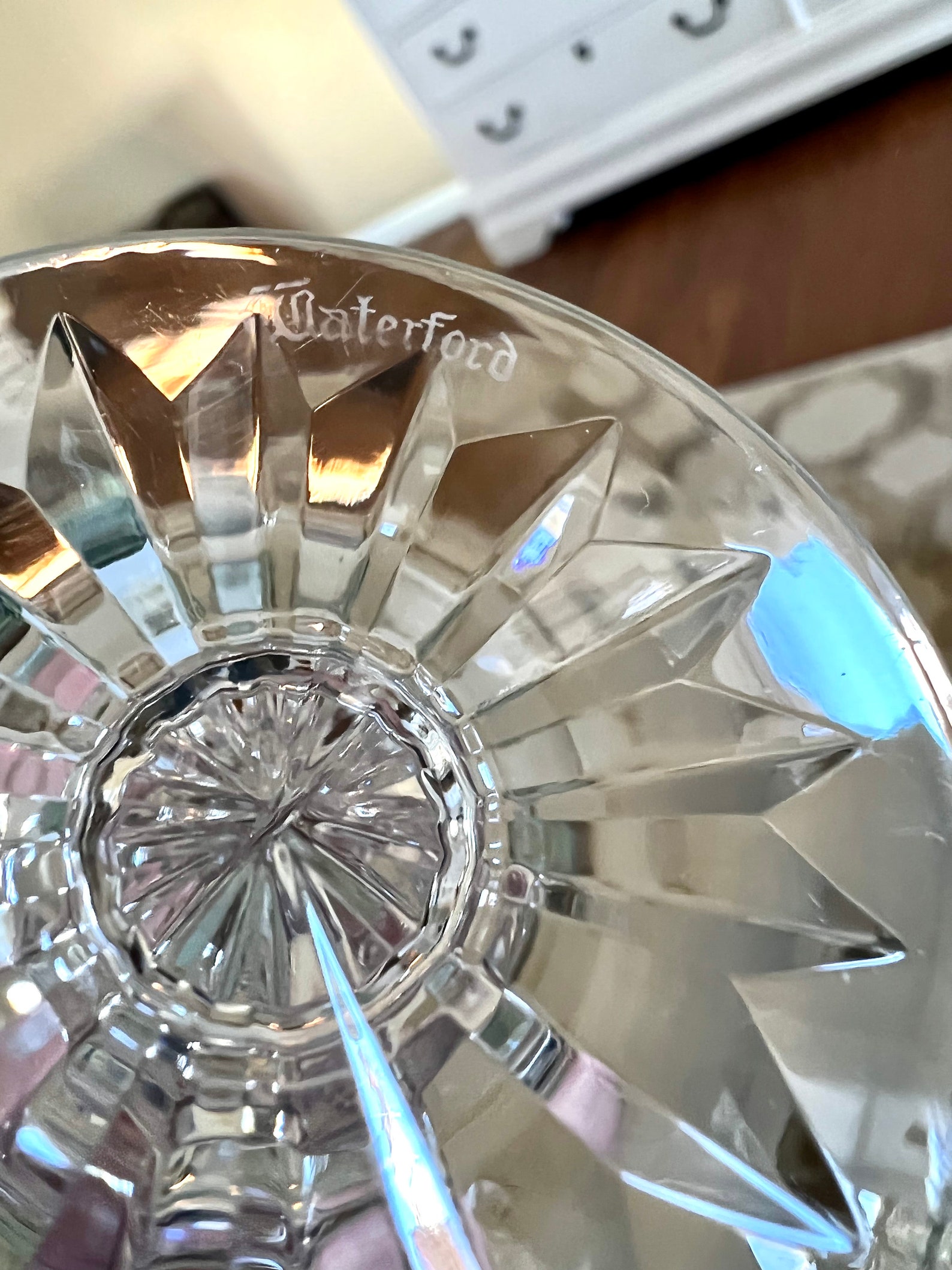 Waterford Crystal Kenmare Cut Pattern Port Wine / Dessert Wine Etsy