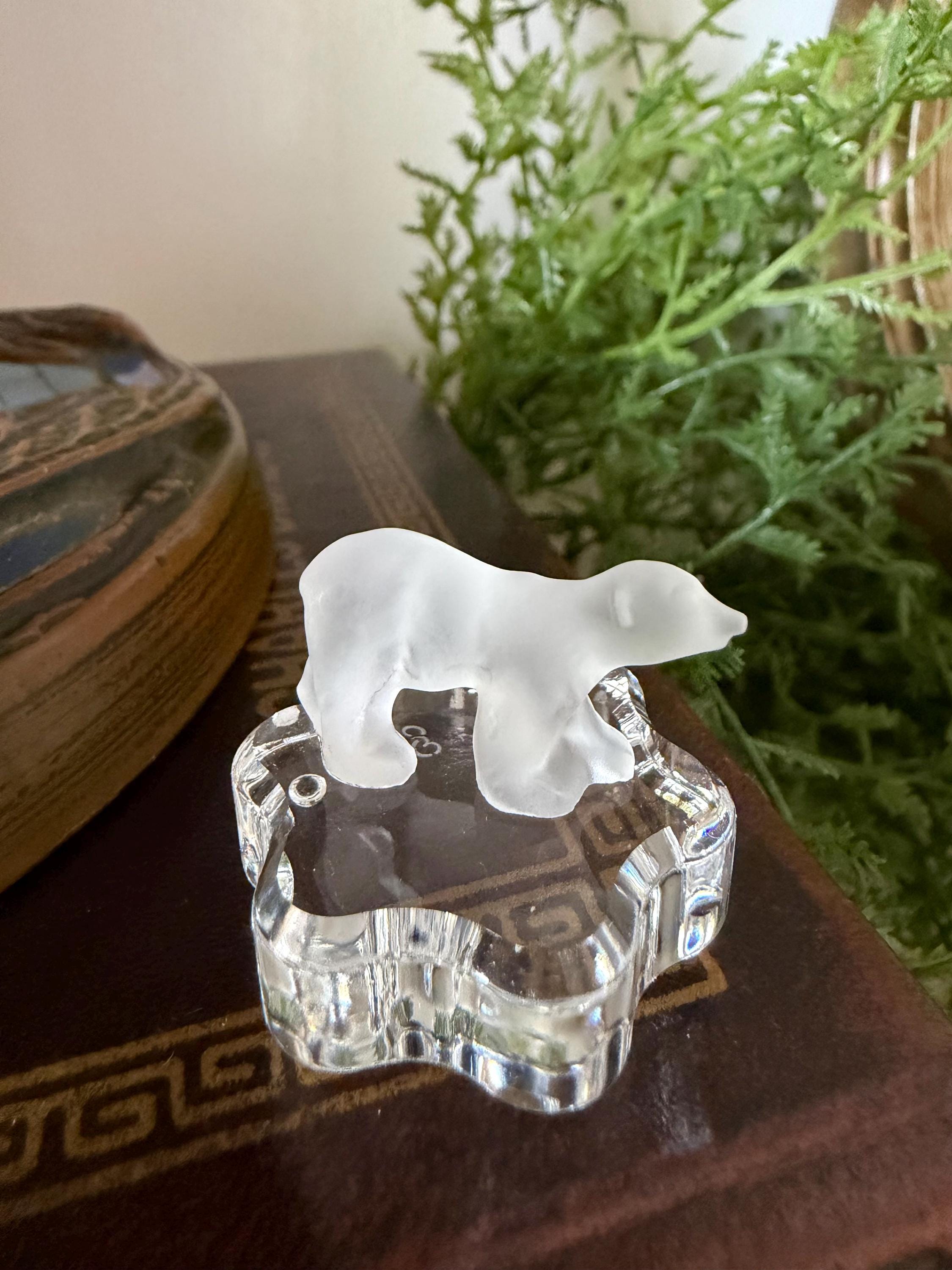 Swarovski Polar Bear - Etsy