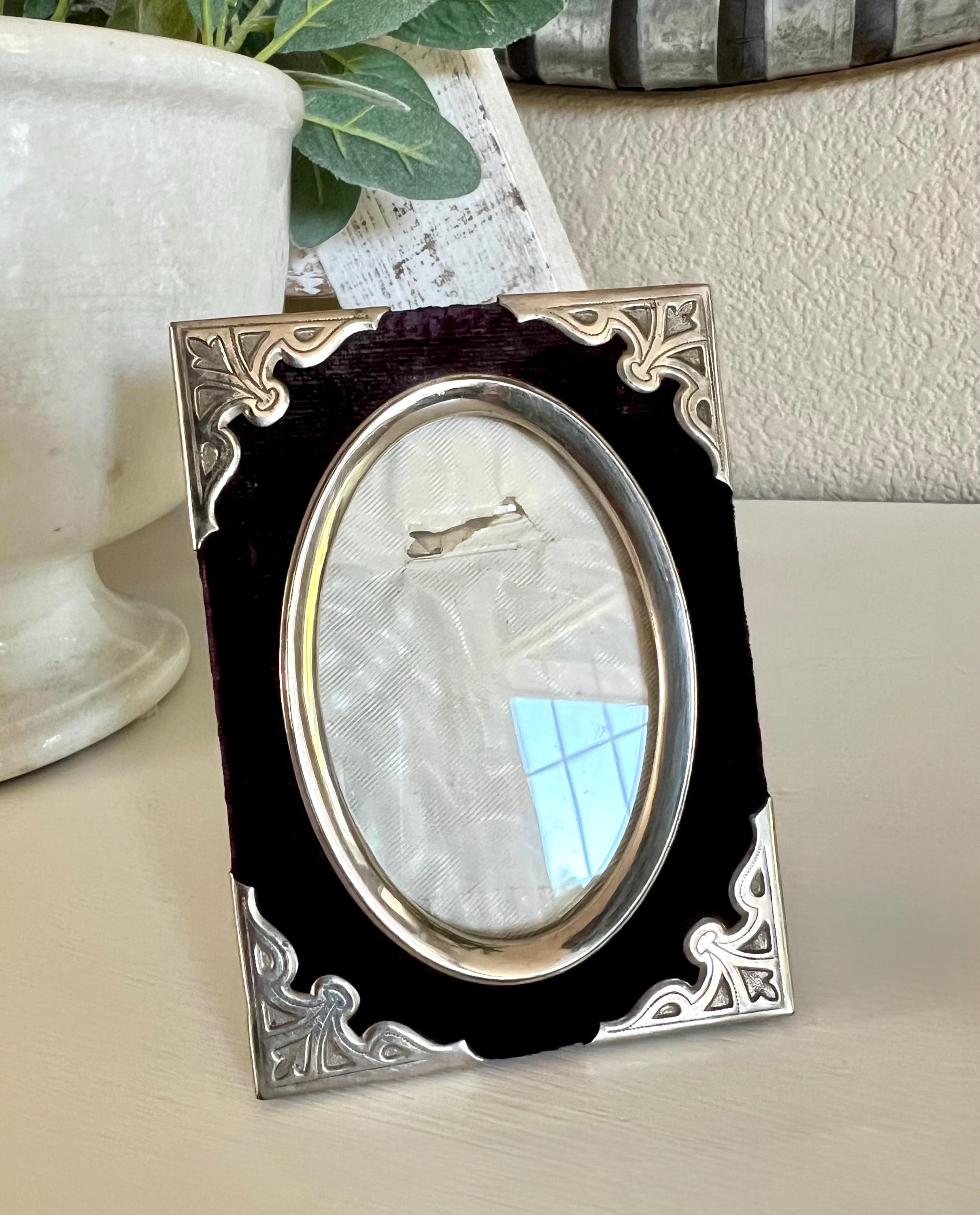 * antique flame ୨୧ * レクタングル型 アンティークフレーム Antique Victorian the Recessed Ring Photo Picture Frame, Patented