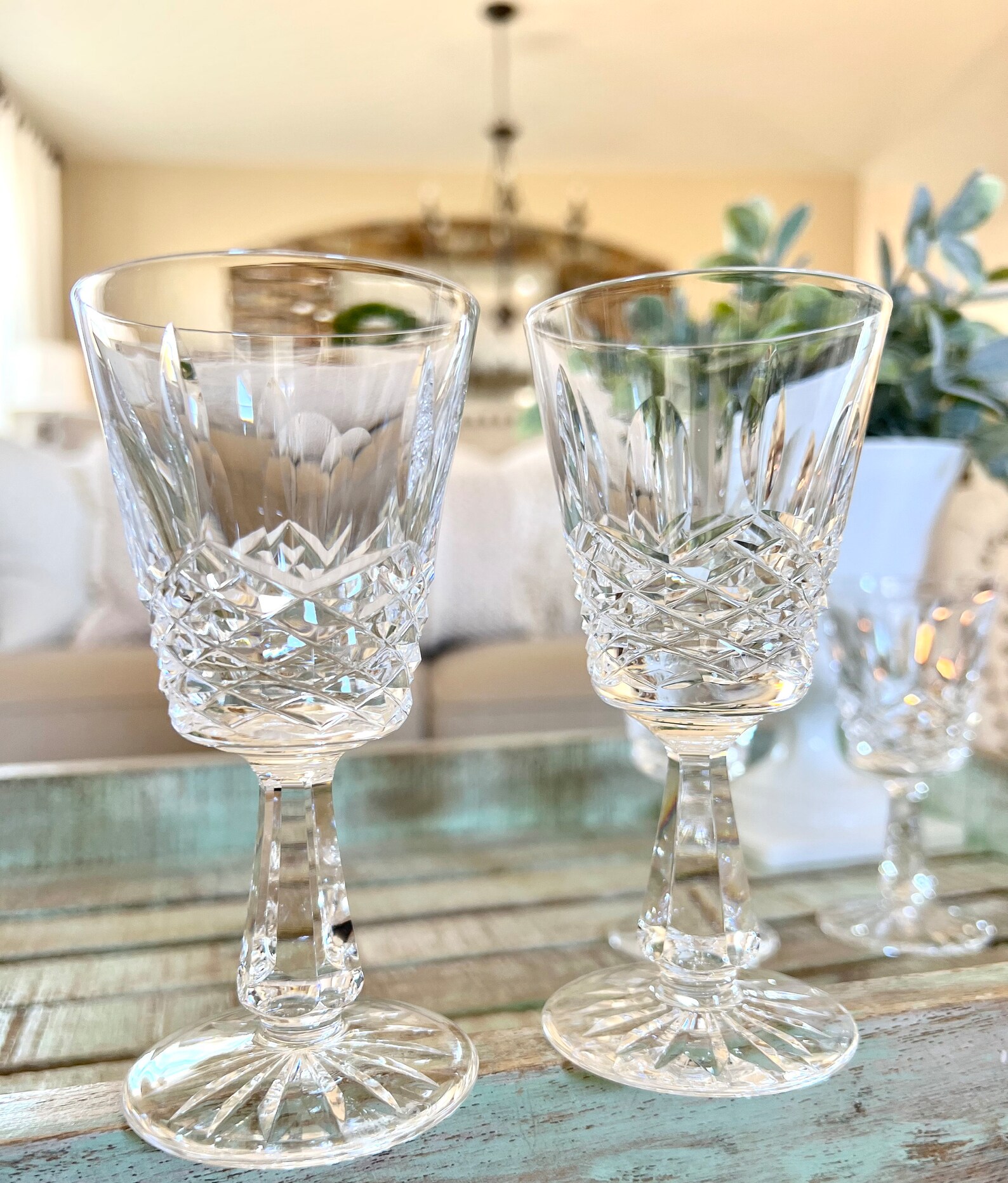 Waterford Crystal Kenmare Cut Pattern Port Wine / Dessert Wine Etsy