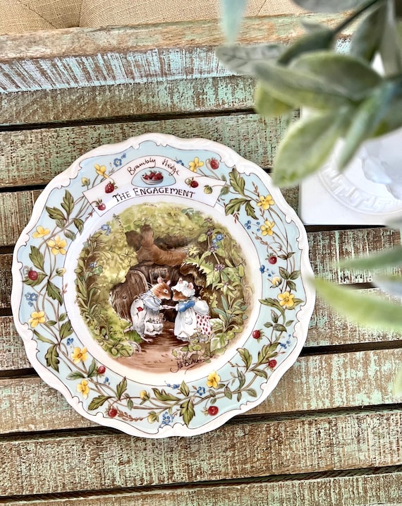 キッチン・食器 ロイヤルドルトンBrambly Hedge プレート THE WEDDING