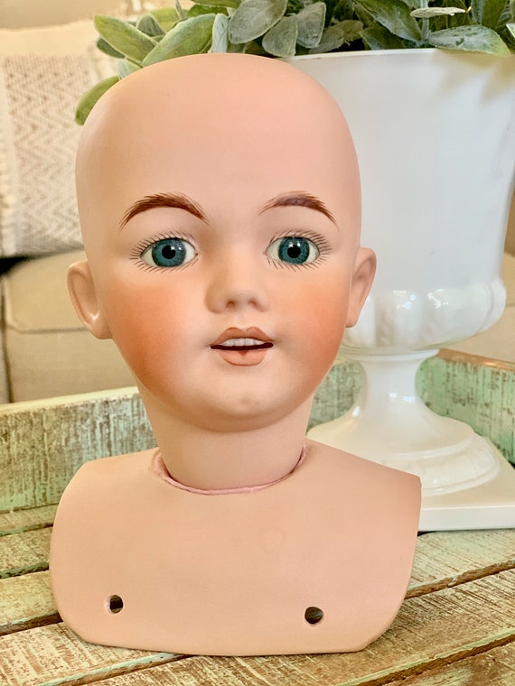 Vintage Simon & Halbig Bisque Doll Head Mold #1249 Santa Germany